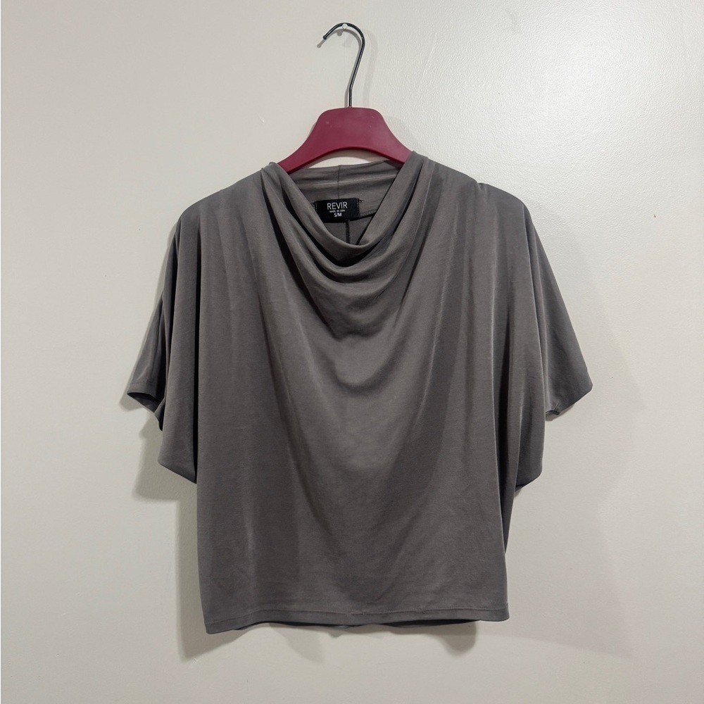 Grey REVIR Made In Michigan Women's Top Size S/M